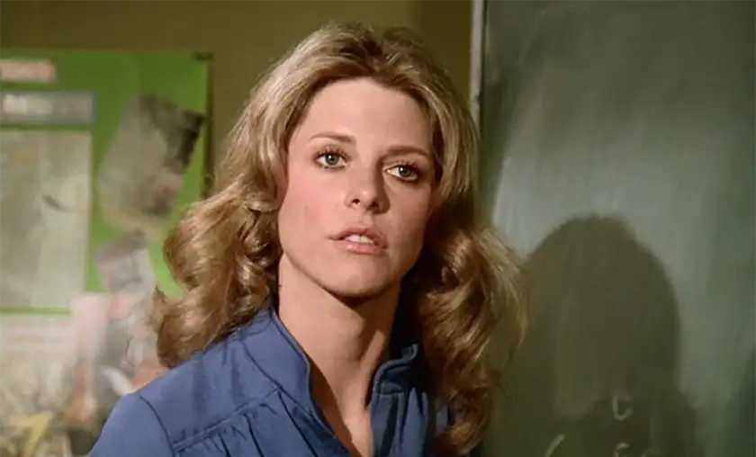 A blonde woman in episode 2 of The Bionic Woman (1976)