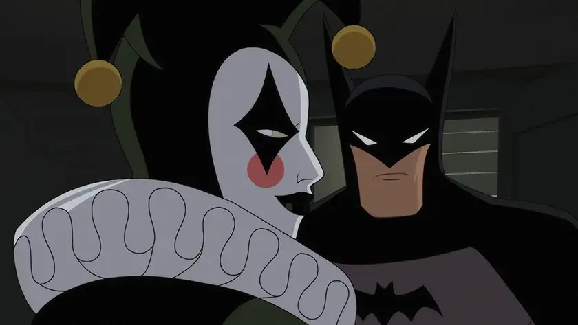 Batman and Joker in Batman: Caped Crusader