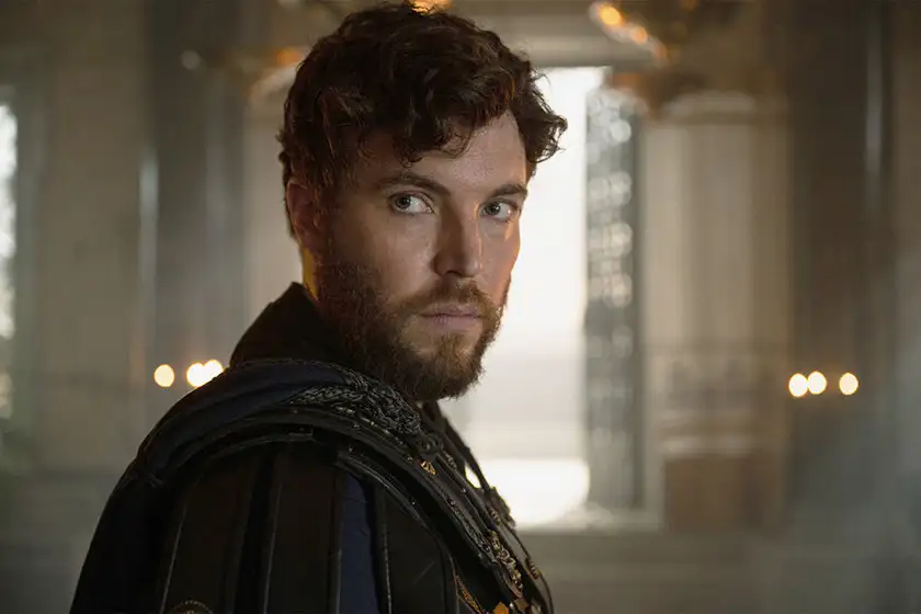  Tom Hughes as Titus in Those About to Die, in a photo featured in an article with everything you need to know about the series