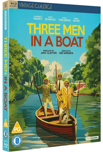 Three Men in a Boat Blu-Ray, from the Loud and Clear giveaway to win a copy of the film