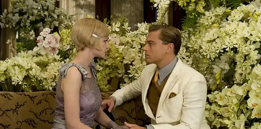 5 Famous Movie Scenes Featuring Flowers: The flower scene in The Great Gatsby (Warner Bros. Pictures)