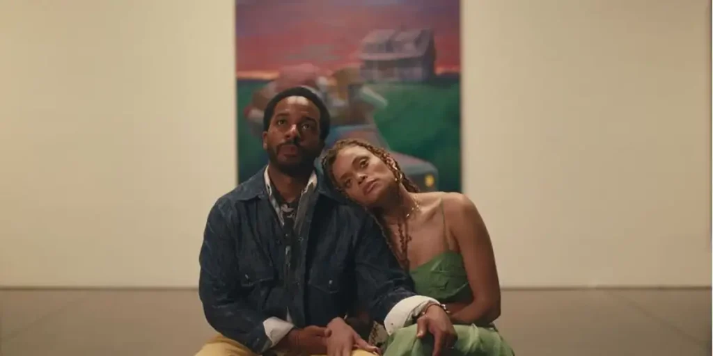 André Holland and Andra Day in Exhibiting Forgiveness