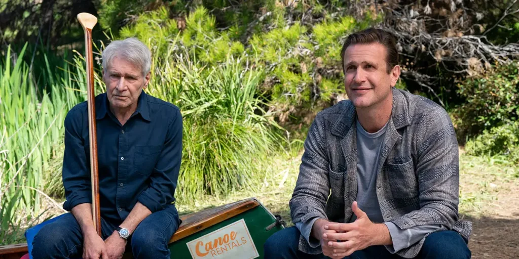 Harrison Ford and Jason Segel in "Shrinking Season 2"