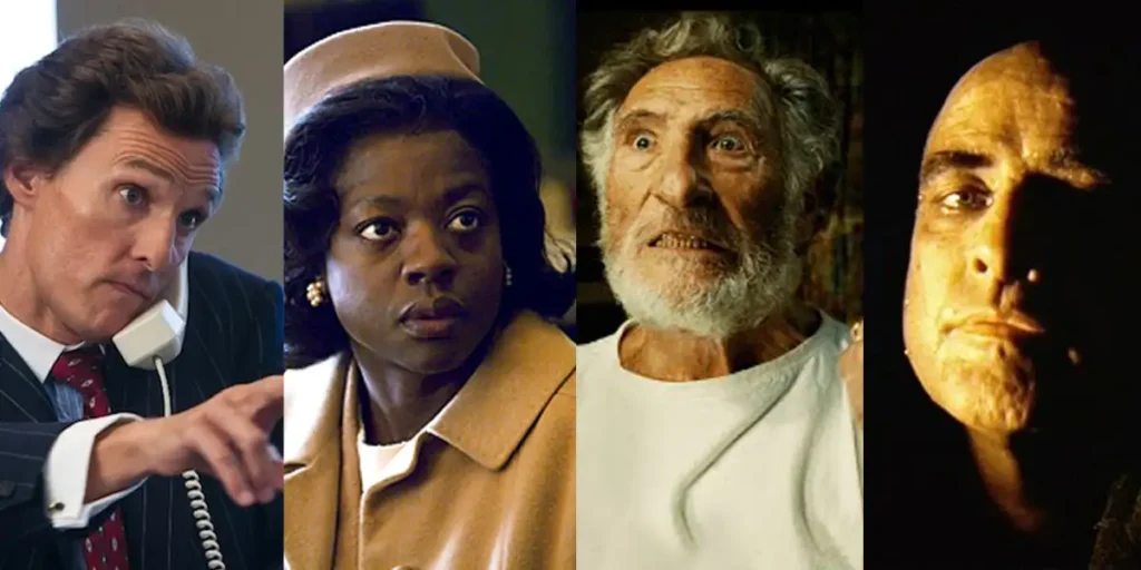 Matthew McConaughey, Viola Davis, Judd Hirsch, and Marlon Brando