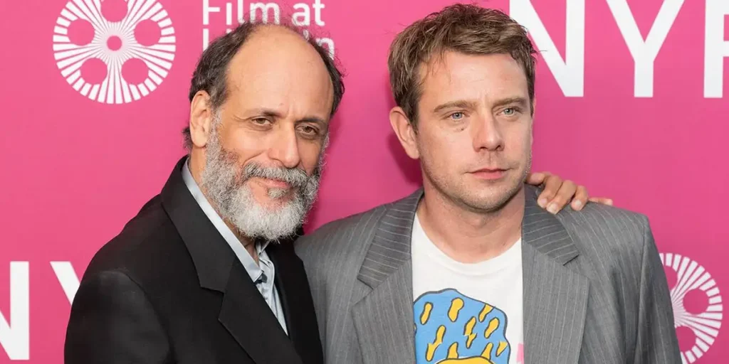 Luca Guadagnino and Jonathan Anderson at the New York Film Festival premiere of Queer on October 6, 2024