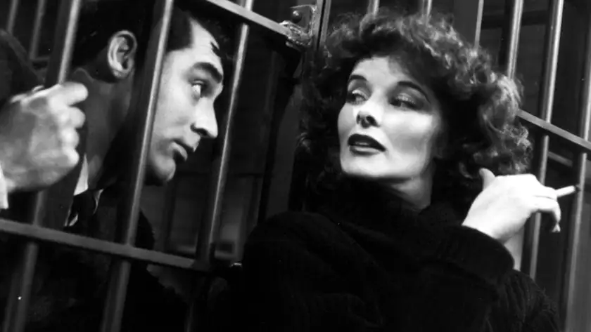 Cary Grant and Katharine Hepburn in Bringing Up Baby (1938), one of the 10 screwball comedies to watch according to Loud And Clear Reviews