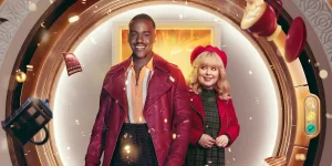 Ncuti Gatwa and Nicola Coughlan in Doctor Who's 2024 Christmas Special: Joy to the World