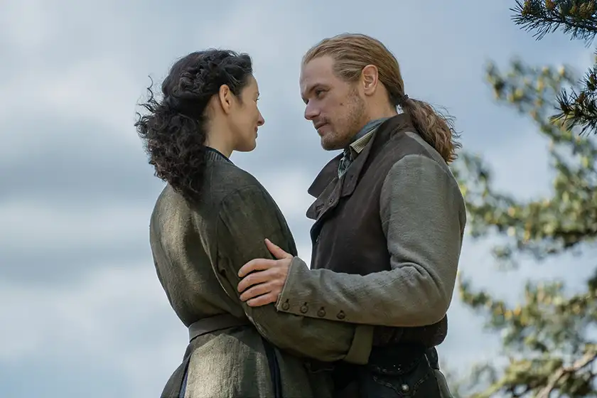 Claire and Jamie in Outlander Season 7