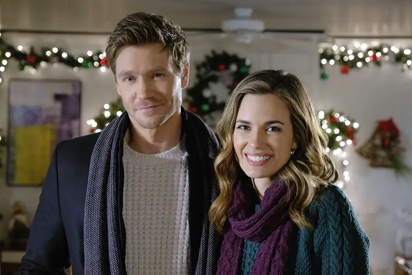 Chad Michael Murray and Torrey DeVitto in Write Before Christmas, one of the 10+ movies to watch for Christmas 2024 this year according to Loud And Clear Reviews