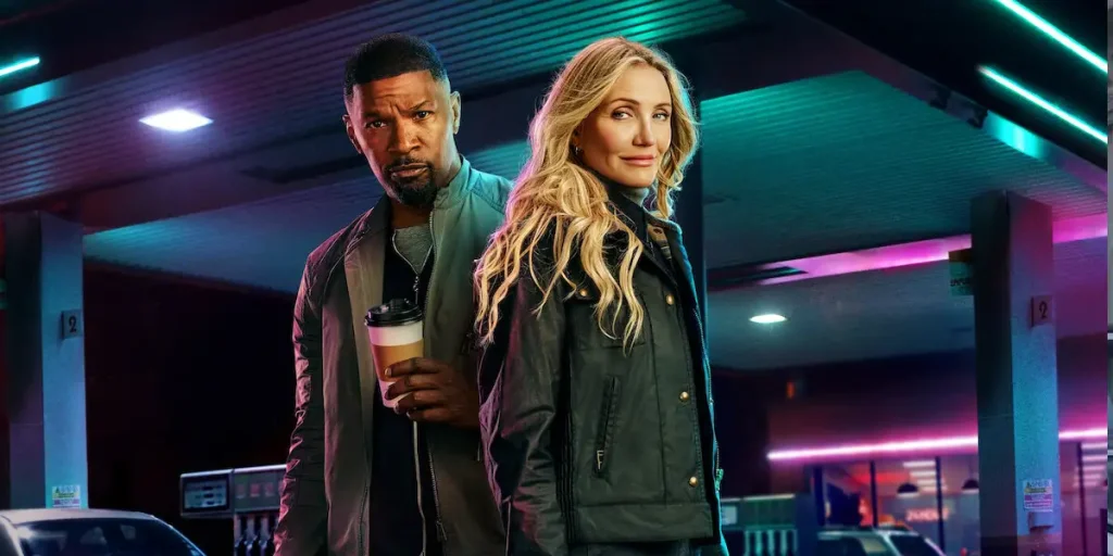 Cameron Diaz as Emily and Jamie Foxx as Matt in Back In Action