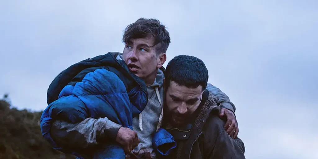 Christopher Abbott and Barry Keoghan in Bring Them Down