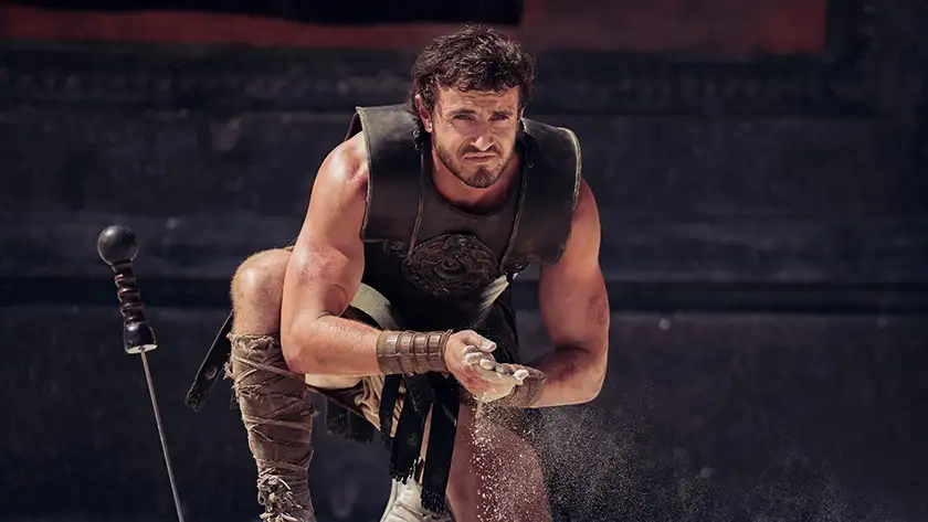 Paul Mescal in Gladiator II