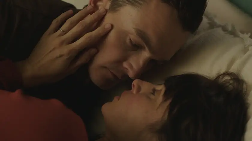 Rupert Friend and Mia Maestro in After This Death by Lucio Castro