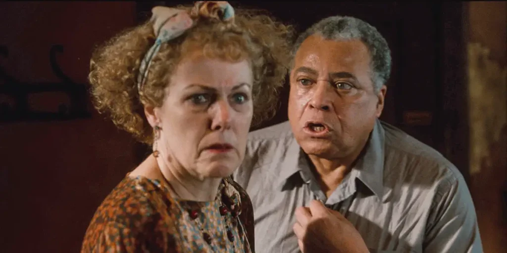 James Earl Jones and Lynn Redgrave in The Annihilation of Fish