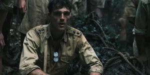 Jacob Elordi in the trenches in The Narrow Road to the Deep North by Justin Kurzel