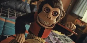 The Monkey plays the drums in the 2025 movie The Monkey