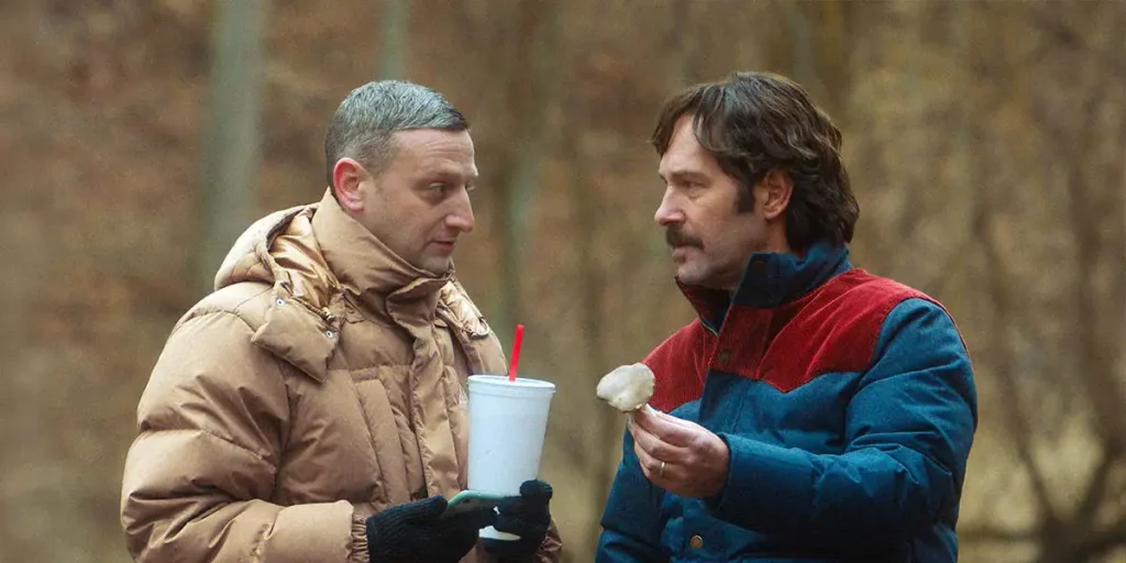 Tim Robinson and Paul Rudd in Friendship