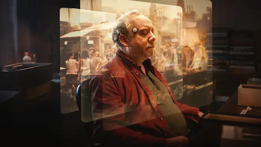 Paul Giamatti in "Eulogy", Season 7 Episode 5 of Black Mirror