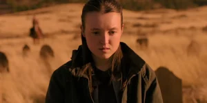 Bella Ramsey in episode 3 of The Last Of Us Season 2