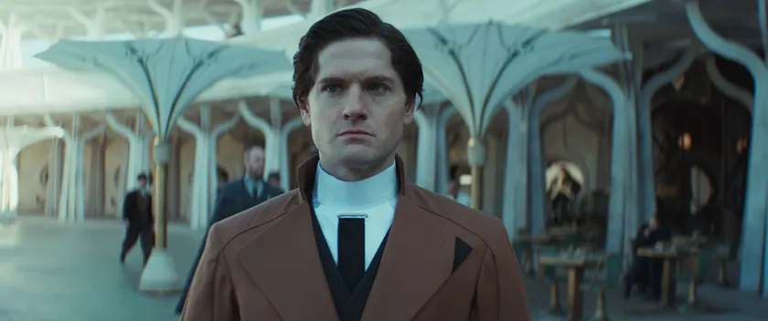 Syril Karn (Kyle Soller) in Lucasfilm's ANDOR Season 2 Chapter 3 (Episodes 7-9)