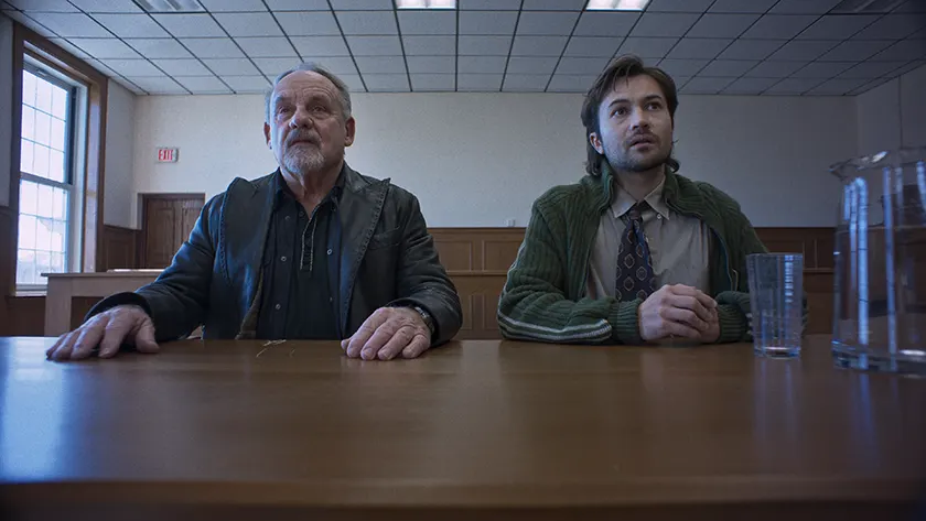 Paul Guilfoyle is Marty and Taylor Gray is Steve in Any Day Now
