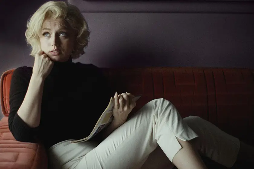 Ana de Armas as Marilyn Monroe in Blonde, one of the star's top 5 best performances ranked from worst to best by Loud And Clear Reviews