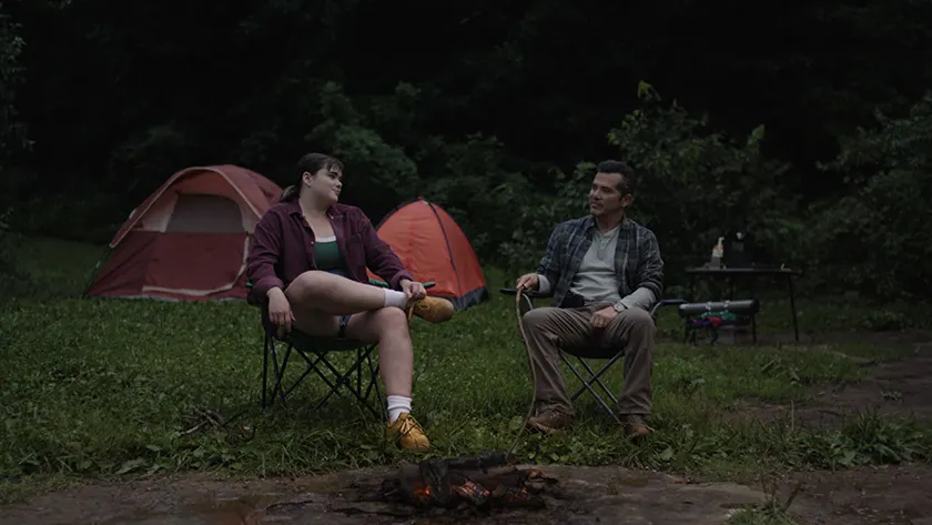 Barbie Ferreira and John Leguizamo in Bob Trevino Likes It, whose director, Tracie Laymon, we interview