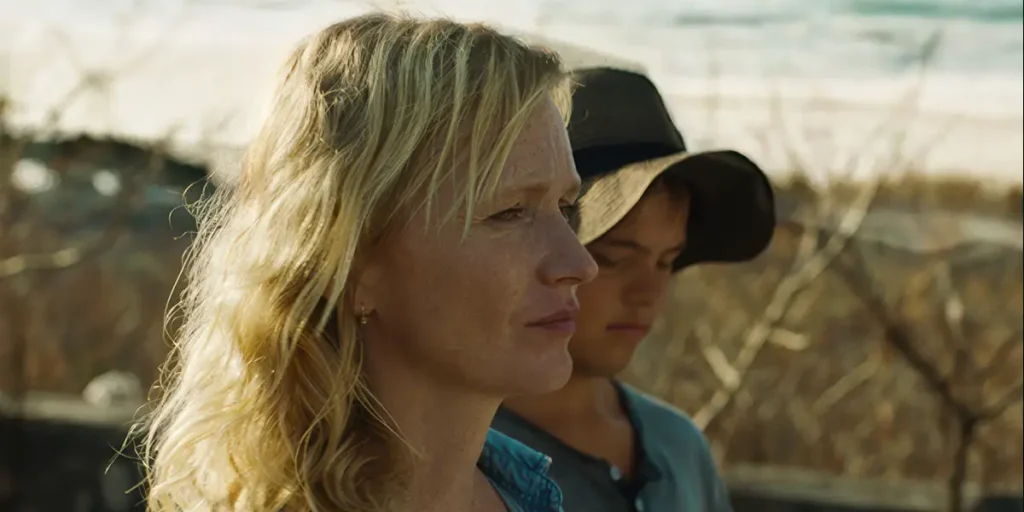 Anna Geislerová in a still from Caravan (Karavan)