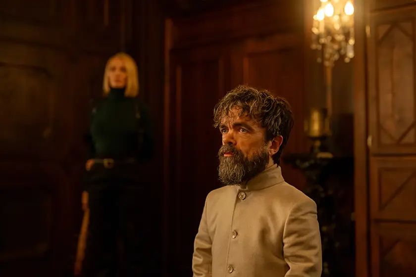 Uma Thurman as Charley and Peter Dinklage as Leon Prater in episode 4, season 1 of Dexter: Resurrection, which this article explores everything we know about