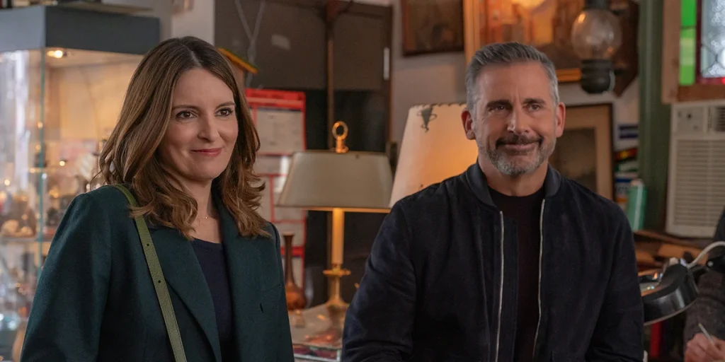 Tina Fey as Kate and Will Forte as Jack in Episode 106 of The Four Seasons.