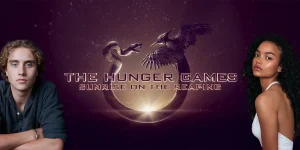 Joseph Zada and Whitney Peak in The Hunger Games: Sunrise on the Reaping (2025), which we tell you 7 reasons to be excited about
