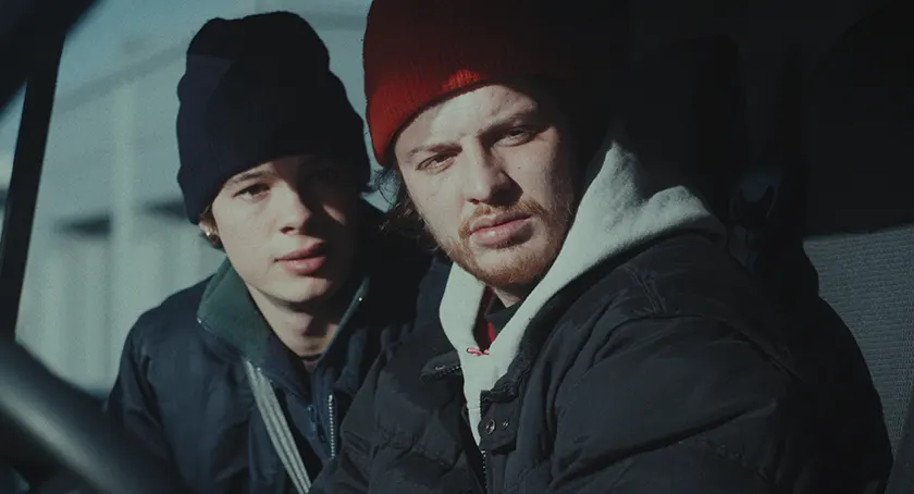 Paul Kircher and Idir Azougli in Meteors