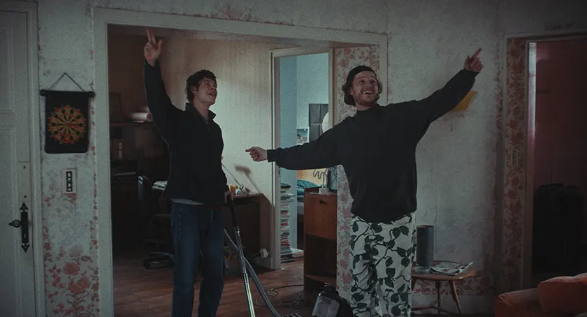 Paul Kircher and Idir Azougli in Meteors