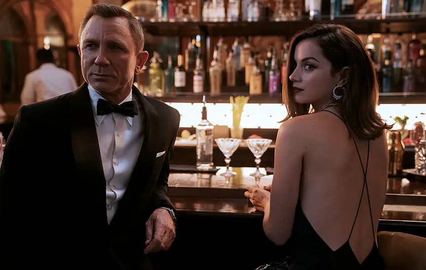 Daniel Craig and Ana de Armas in No Time to Die, one of Ana de Armas' top 5 best performances ranked from worst to best by Loud And Clear Reviews
