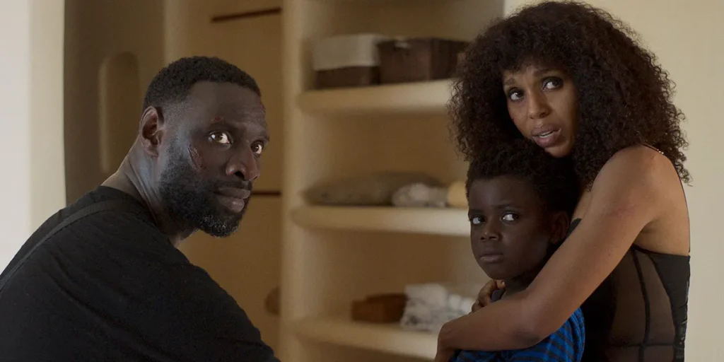 Kerry Washington and Omar Sy in Shadow Force