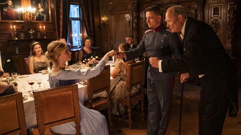 Clara Rosager, Esben Esmed and Lars Mikkelsen in The Kiss (Kysset)