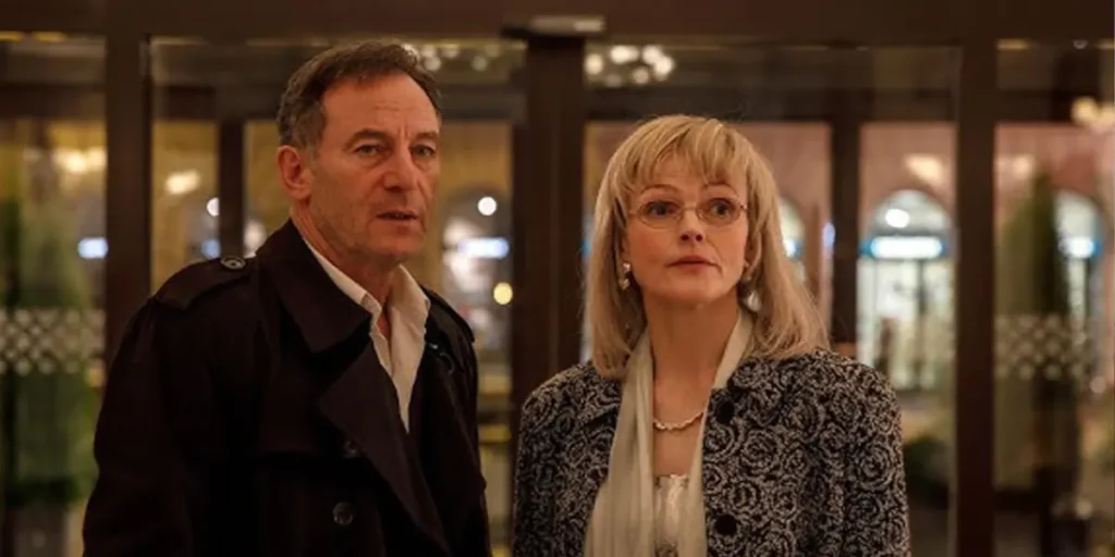 Jason Isaacs and Maxine Peake in Words of War