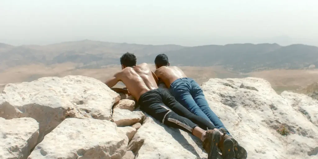 Ali Helali and Yassine Samouni in Red Path