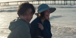 Lawrence Shou and Lucy Liu in Rosemead