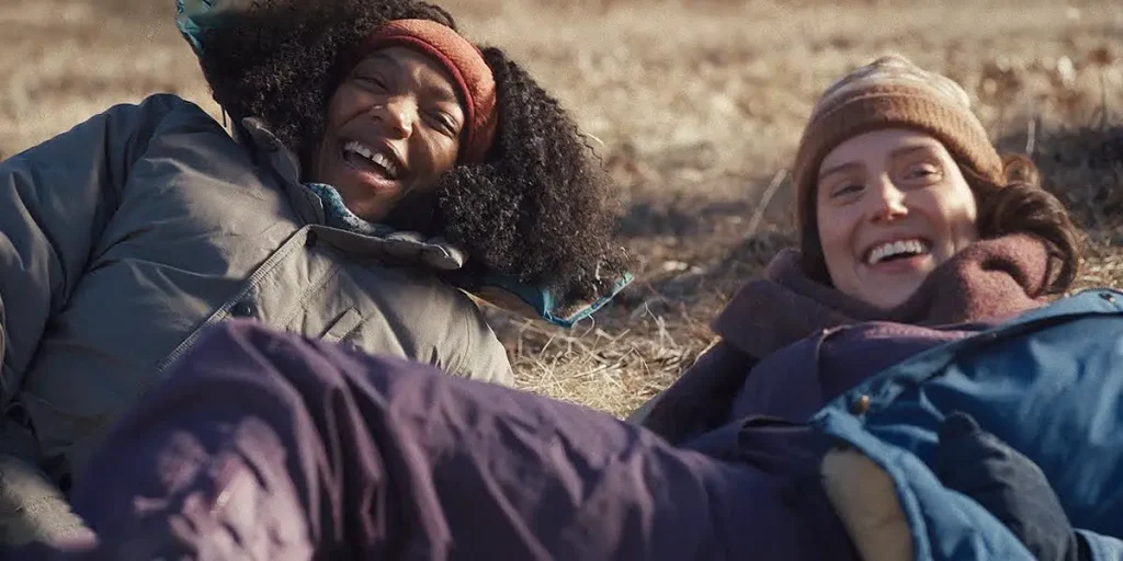 Eva Victor and Naomi Ackie in Sorry, Baby