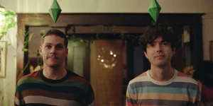 Dylan O'Brien and James Sweeney in Twinless