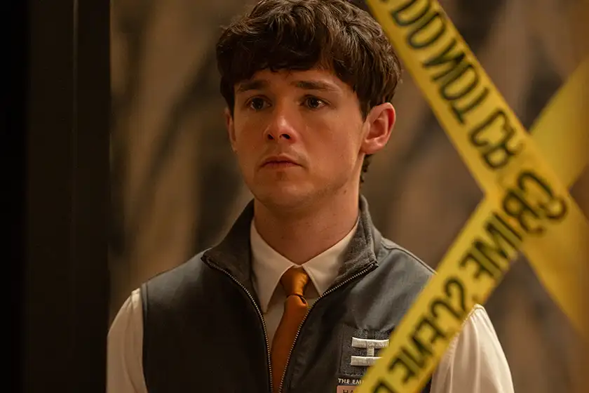 Jack Alcott as Harrison Morgan in the Dexter: Resurrection Season Premiere, which we recap and review in this article