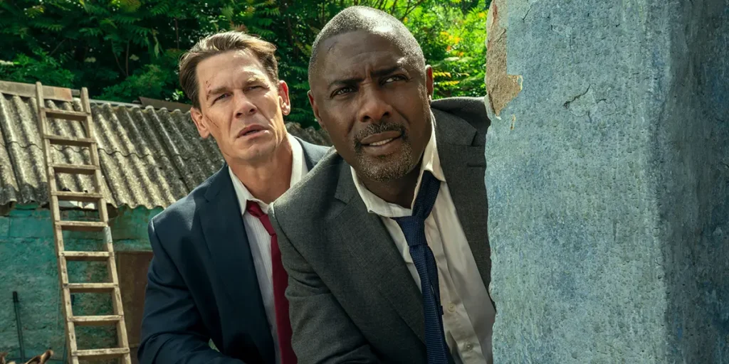 John Cena and Idris Elba in Heads of State