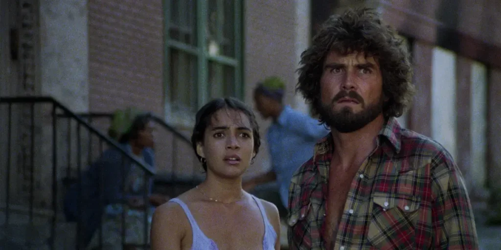 James Brolin and Julie Carmen in Night of the Juggler