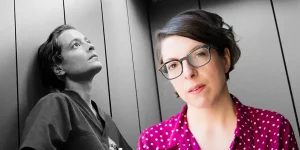 Leonie Benesch in Late Shift (Heldin), and writer-director Petra Volpe whom we interview