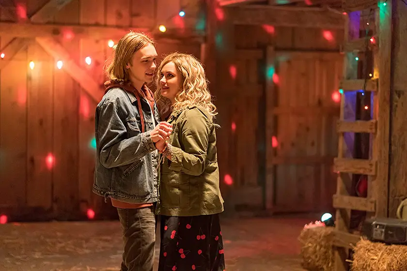 Katherine Langford and Charlie Plummer in Spontaneous