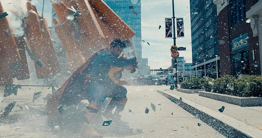 David Corenswet as Superman in Superman (2025), featured in an article about why audiences don't see original movies
