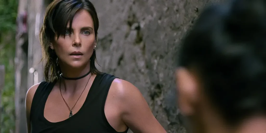 Charlize Theron as Andy in The Old Guard 2