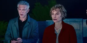 Diane Kruger and Vincent Cassel in The Shrouds