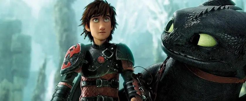 Hiccup and Toothless, in How to Train Your Dragon 2, one of the 25 Movie Sequels That Are Better Than The Originals according to Loud And Clear Reviews